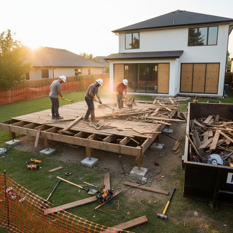 Concrete Patio Demolition