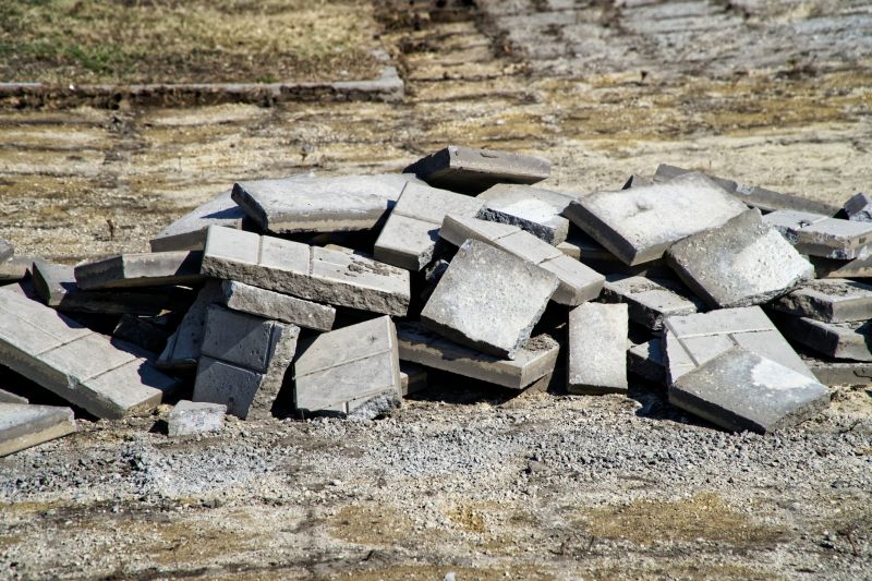 Concrete Patio Demolition detail